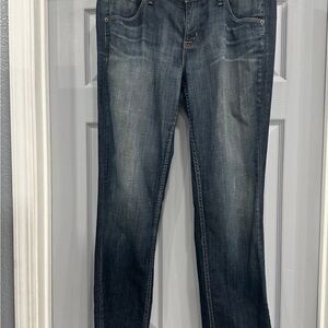 Hudson Jeans Dark Blue Straight Leg Denim